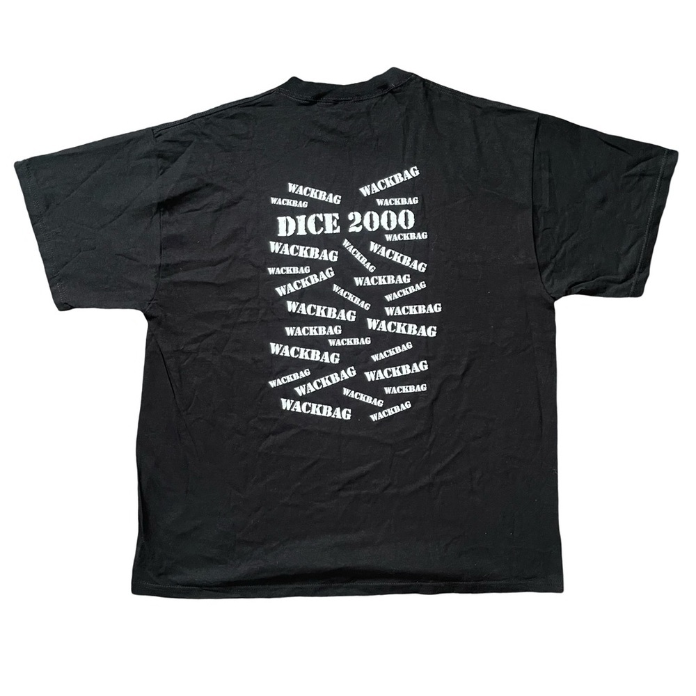 Vintage Andrew Dice Clay Comedian Wackbag 2000 Tour Double-Sided Graphic Tee XL - Picture 2 of 5